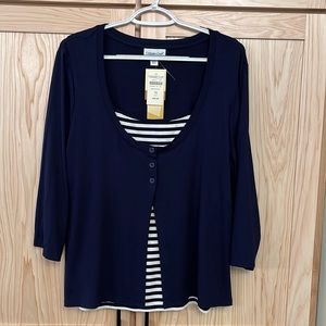NWT Coldwater Creek Top size XL